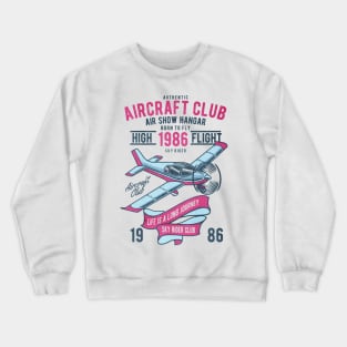 Aircraft Club Crewneck Sweatshirt